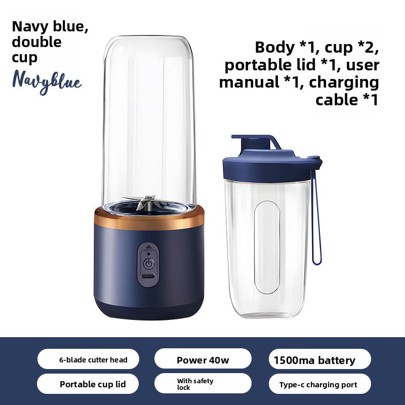 Portable USB Rechargeable Blender Juice Cup