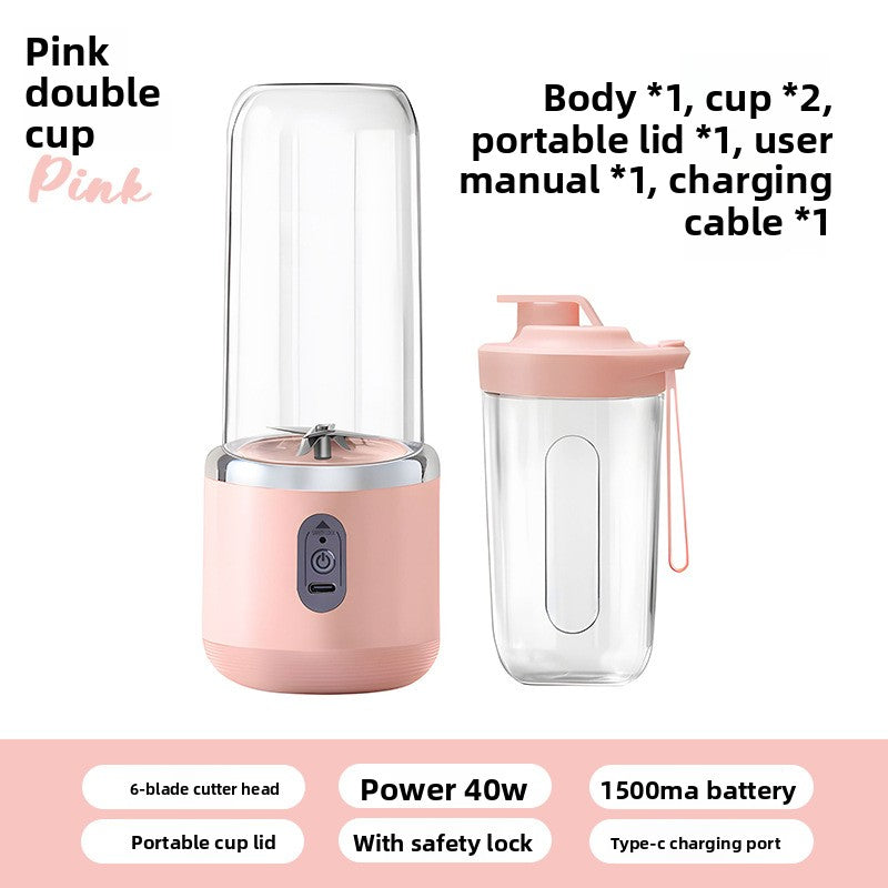 Portable USB Rechargeable Blender Juice Cup