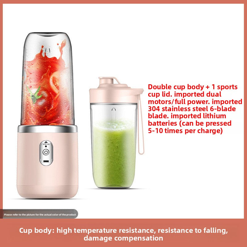 Portable USB Rechargeable Juicer Blender Cup