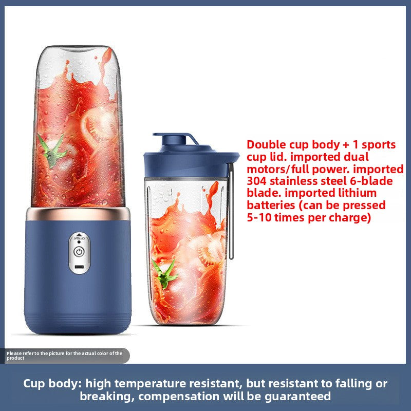 Portable USB Rechargeable Juicer Blender Cup