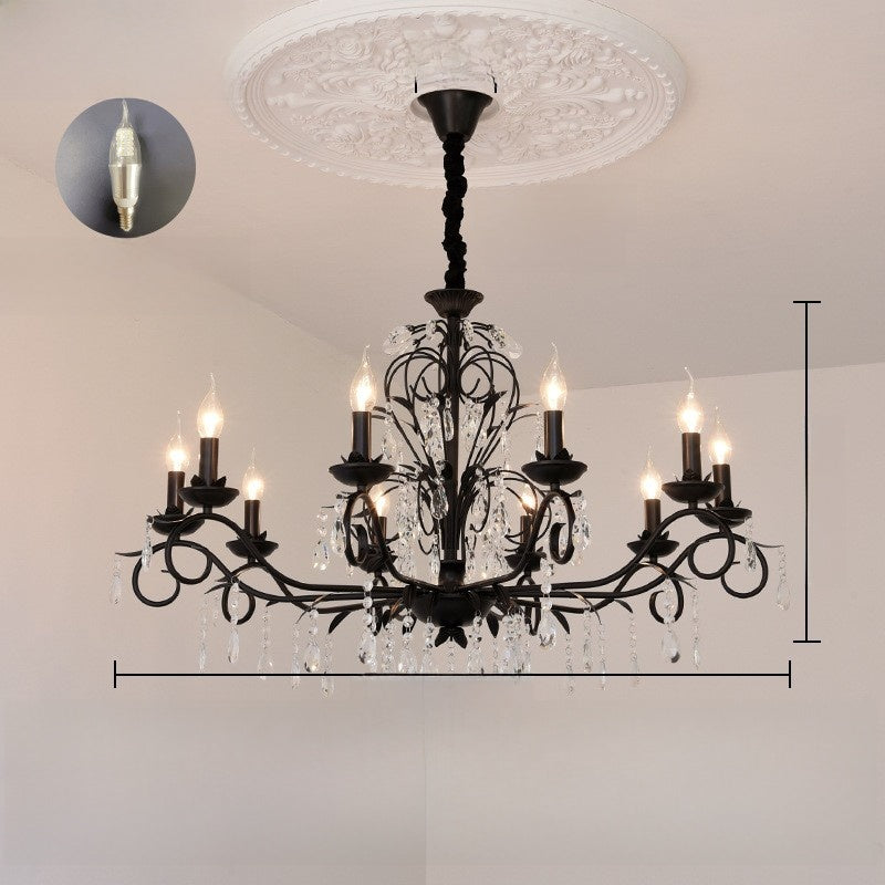 Vintage Candle Chandelier