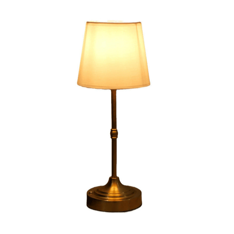 Retro Fabric Table Lamp with Touch Control